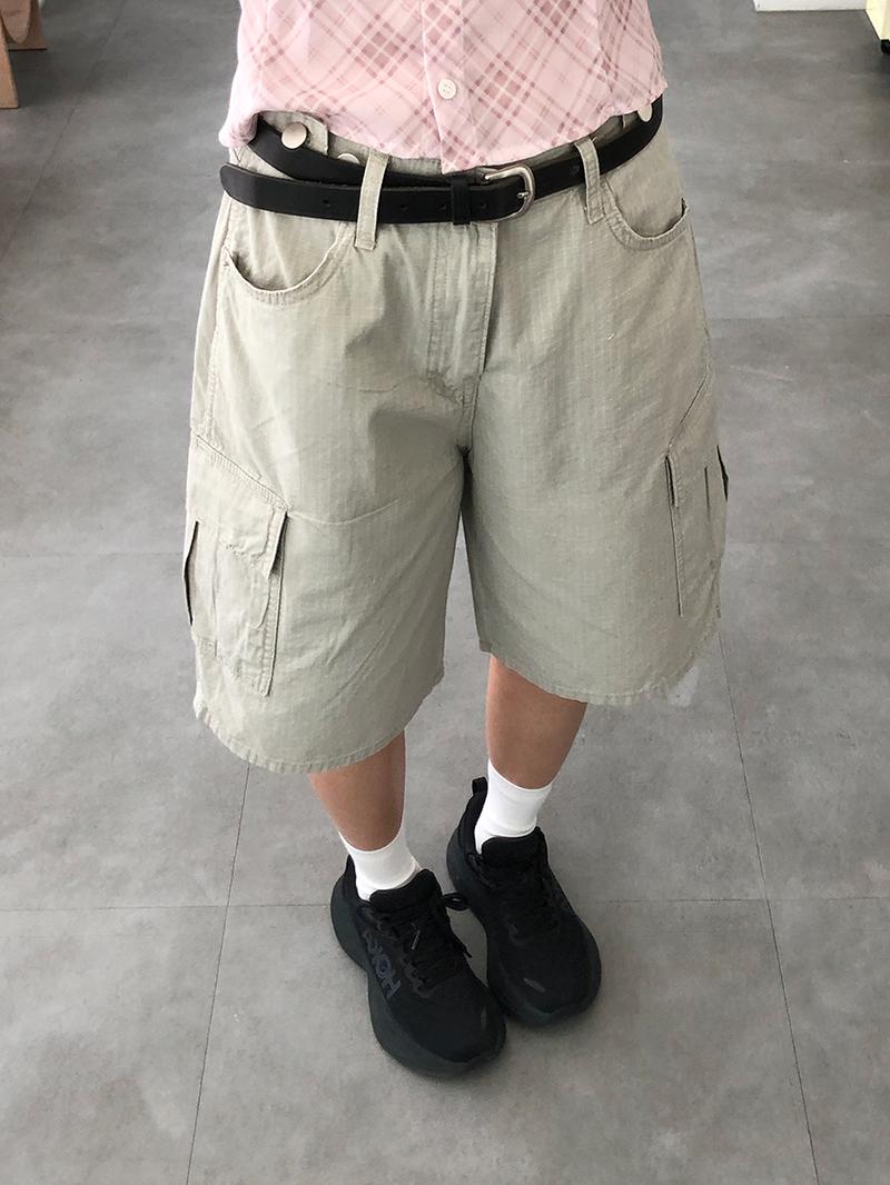 오르카 summer bio bermuda cargo pants