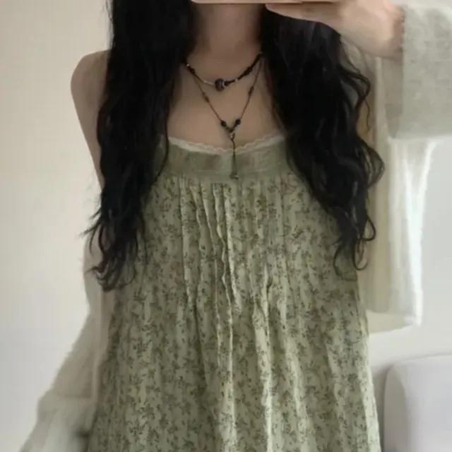 레이스 레이어드 나시 뷔스티에 (2color)