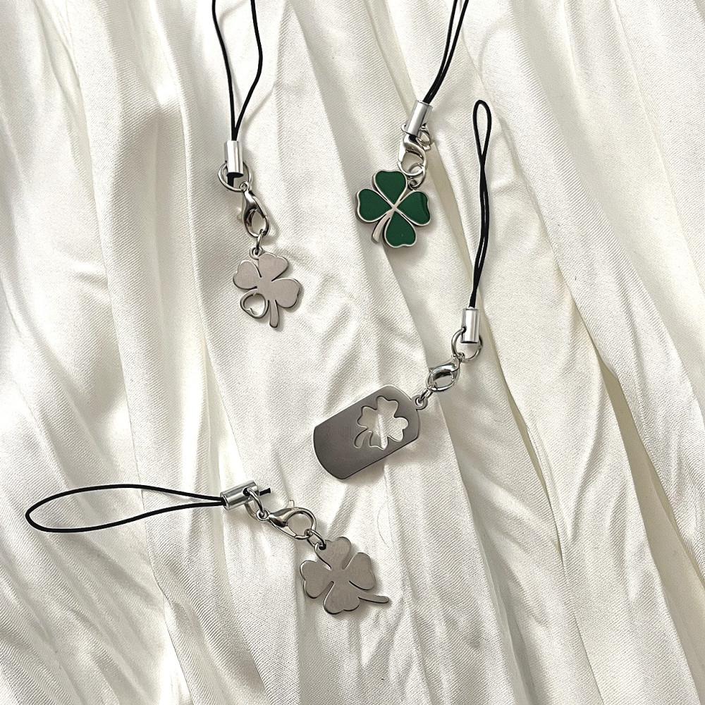 수능선물 네잎클로버키링 시리즈 심플 럭키 네잎클로버 행운을준다는,,