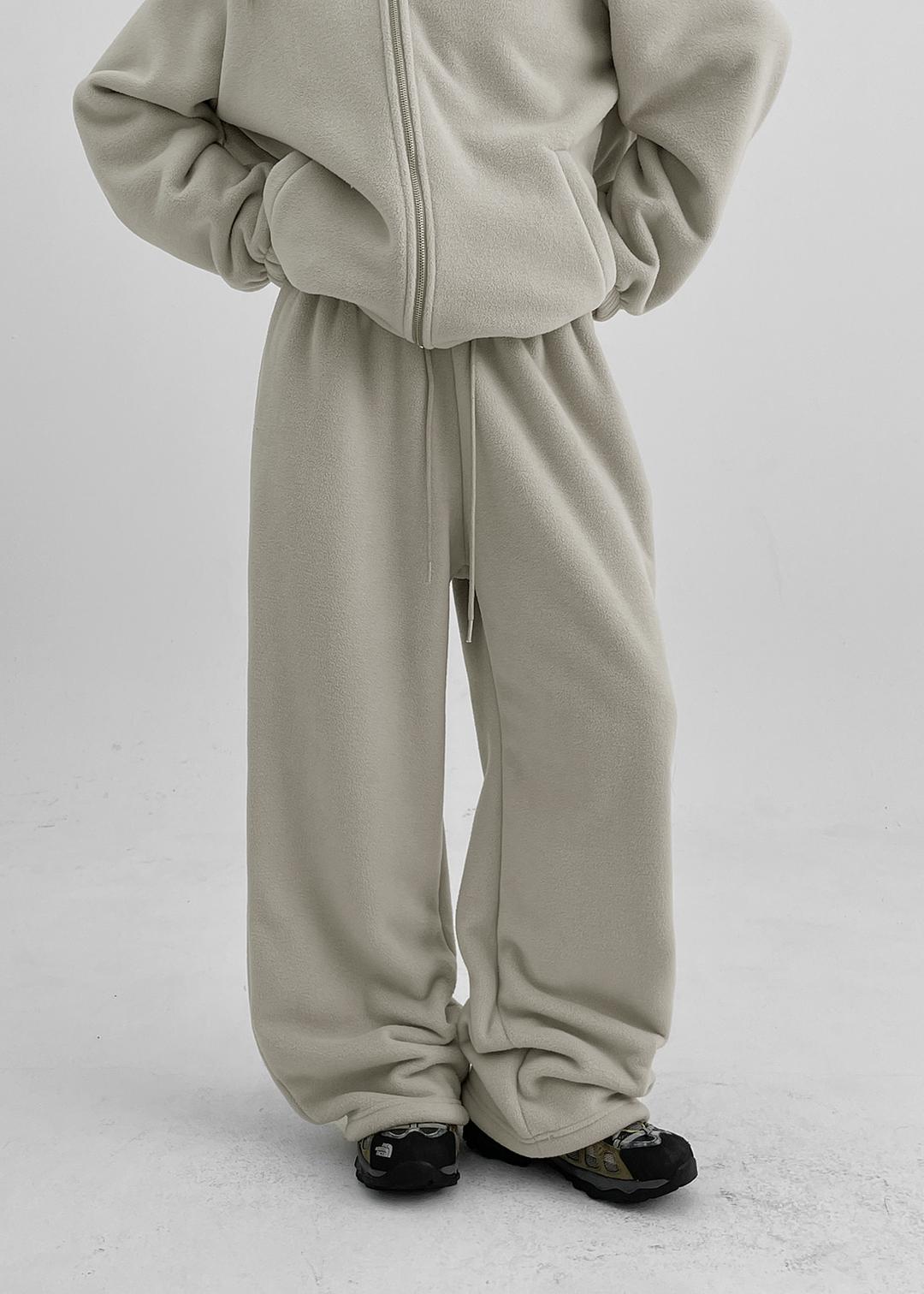 [MADE] 스노윙 SET - 플리스 투웨이 밴딩팬츠