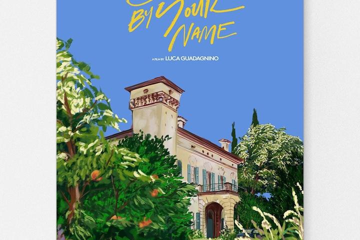 감성 영화 대형 브로마이드 포스터-콜미바이유어네임E