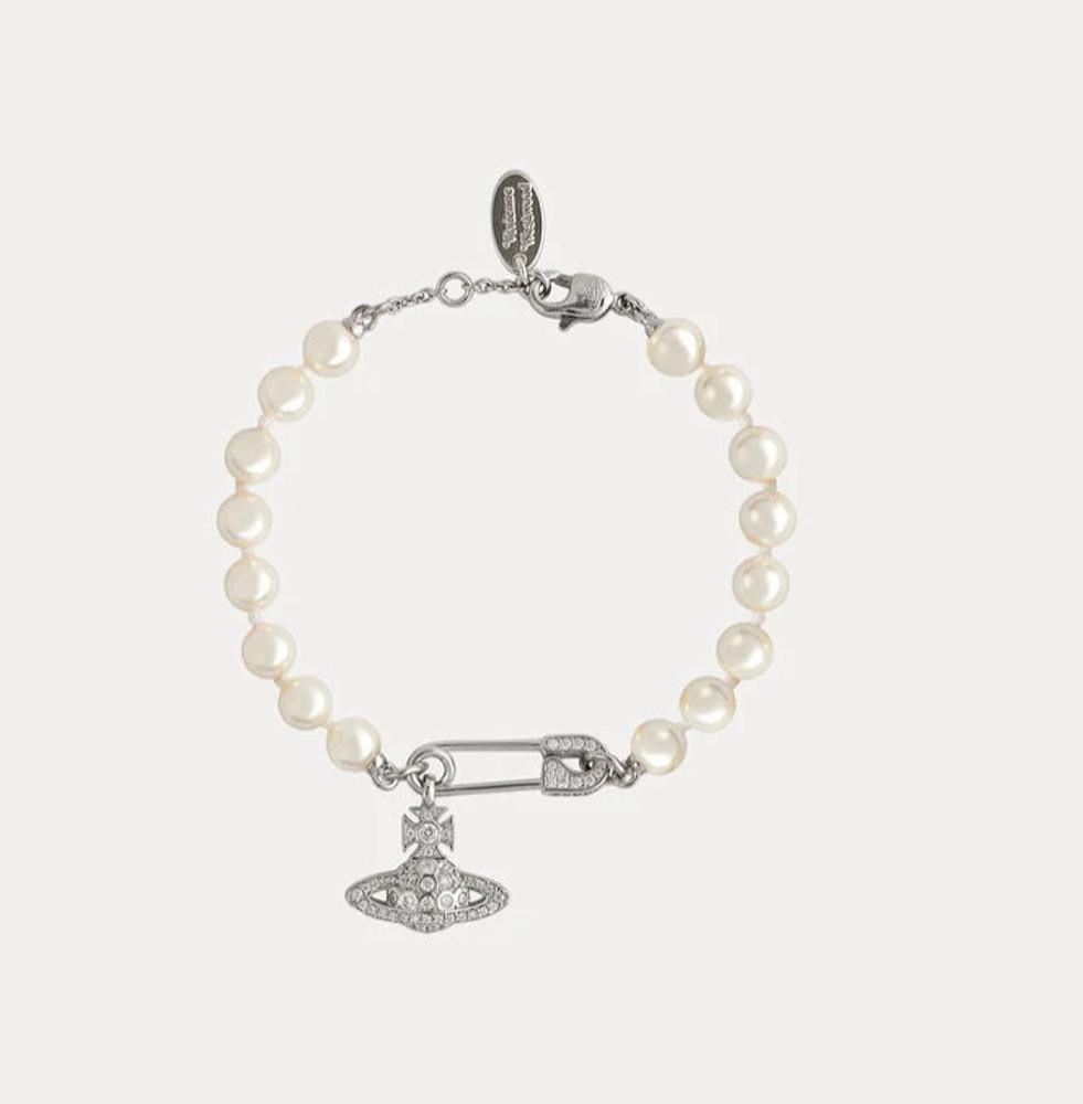 비비안 웨스트우드 여성팔찌    VIVIENNE WESTWOOD  LUCRECE PEARL BRACELET  ﻿6103005302P147P147