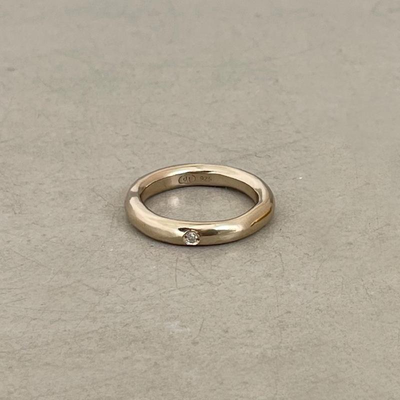 love natural gold ring (각인)