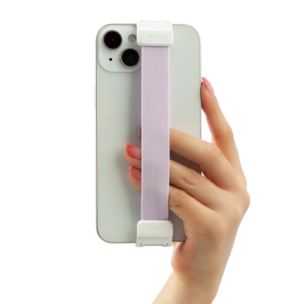 윌비 클립온 팝 - 길이조절 휴대폰줄 핸드폰 이북 태블릿 손잡이 핸드 스트랩 그립 홀더