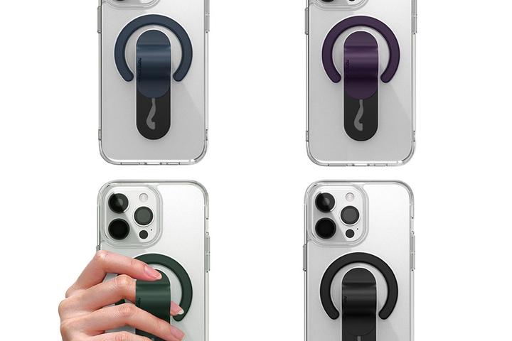 아이폰 갤럭시 맥그립 클리어 케이스 맥세이프 거치대