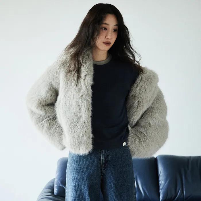 Faux Fur Short Jacket SF5WJ401-11