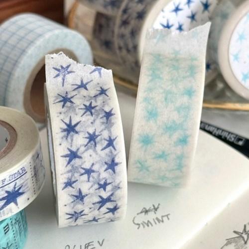 Star pattern masking tape (2종)