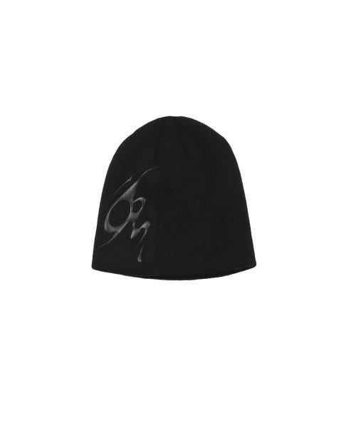 시즌 그래픽 엠보 비니 / 블랙