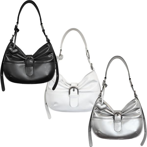 (NOFFICIALNOFFICE) Ribbon Buckle Shoulder Bag