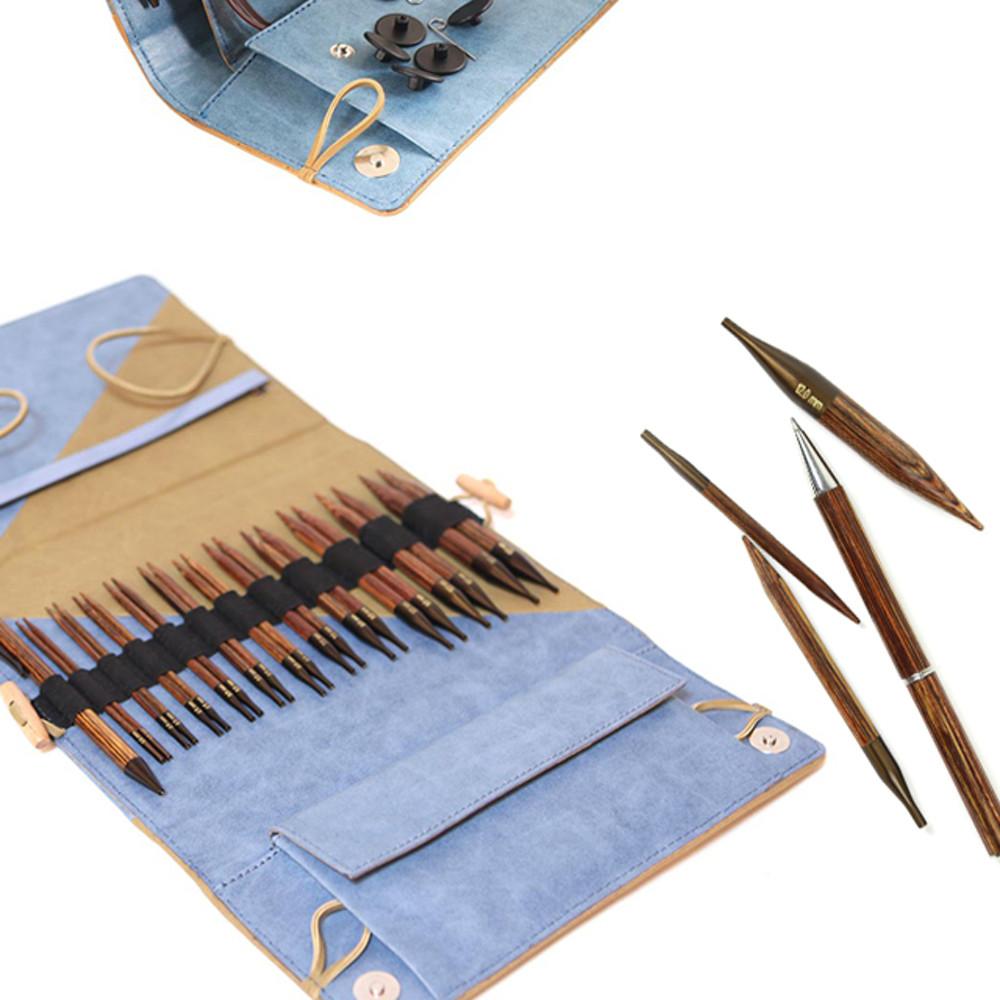 니트프로 진저 대바늘조립식 바늘세트 롱팁 숏팁 앵콜스뜨개실 아후강 바늘세트 needle