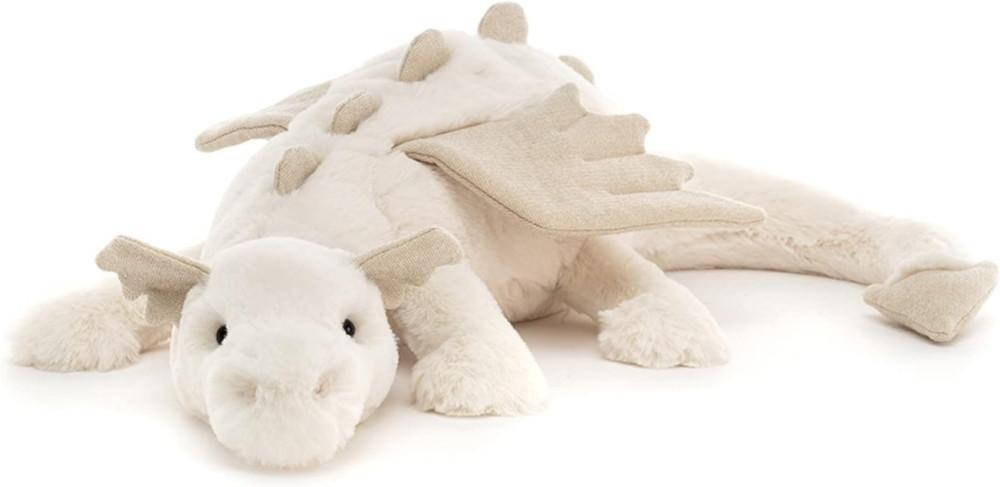 Jellycat 젤리캣 스노우 드래곤 용 수면 애착 인형 50cm