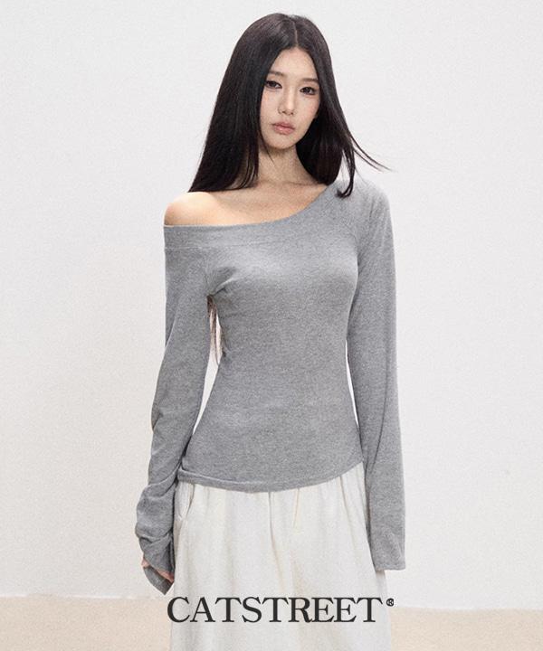 캣스트릿 라운드언발 긴팔티셔츠
