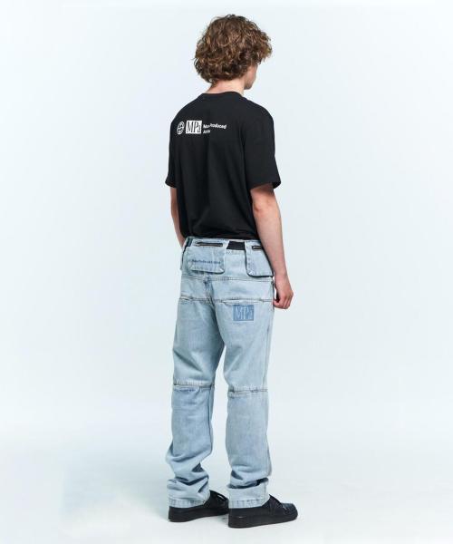 MPa BAG PANTS (STEEL BLUE)