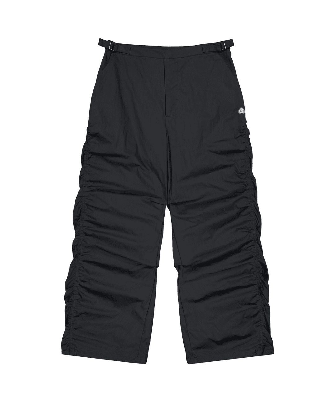 PUCKERING PANTS BLACK