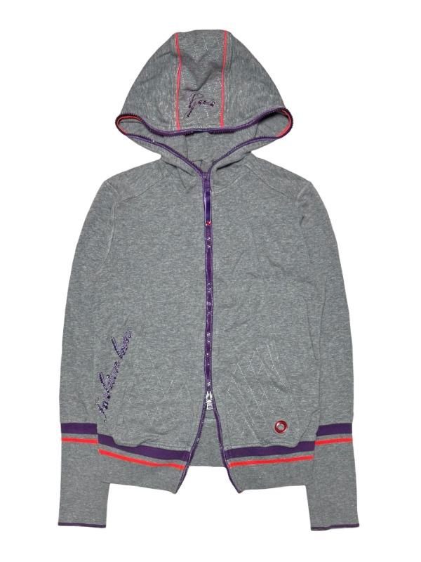2 way zip-up hoodie