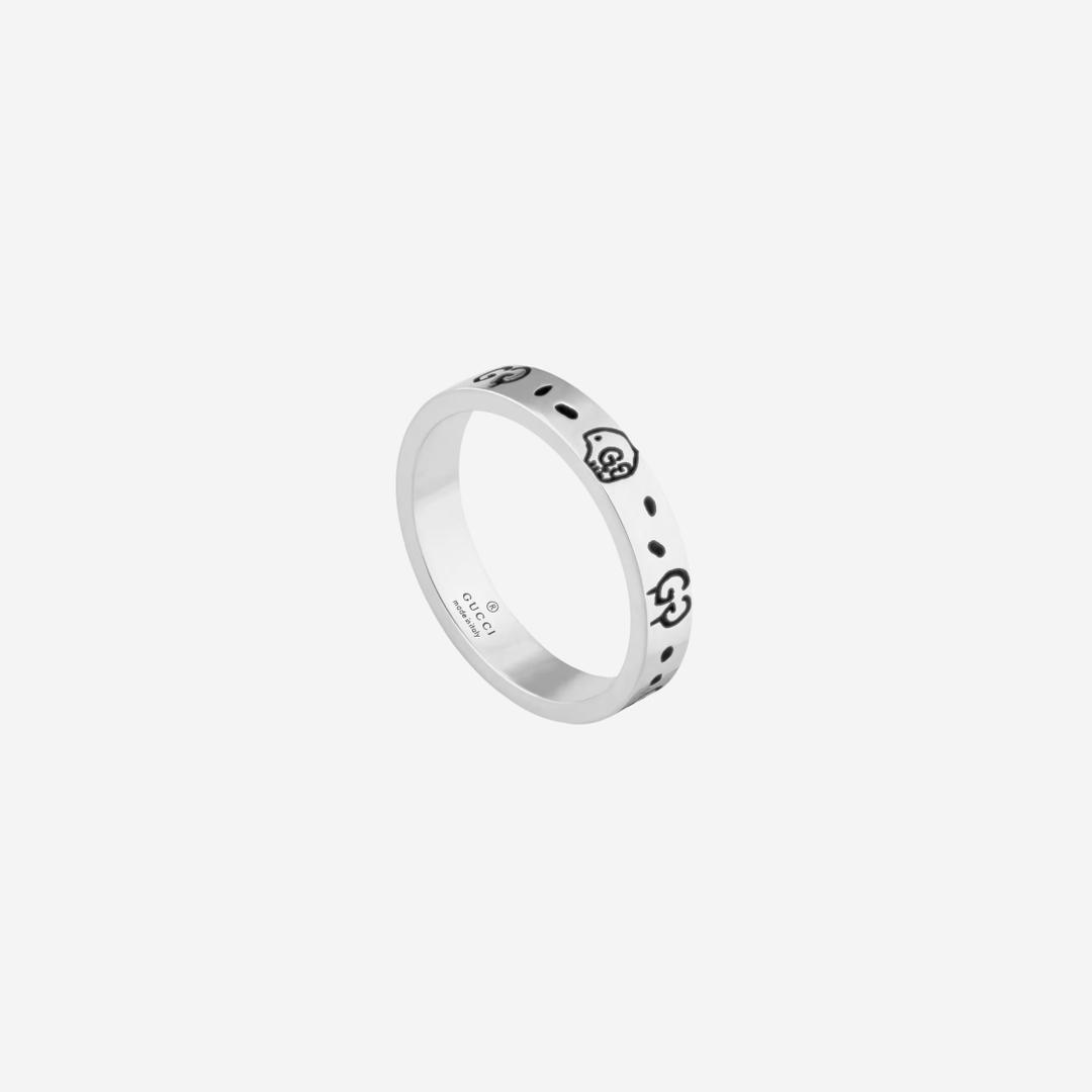 Gucci Ghost Ring Silver 3.8mm