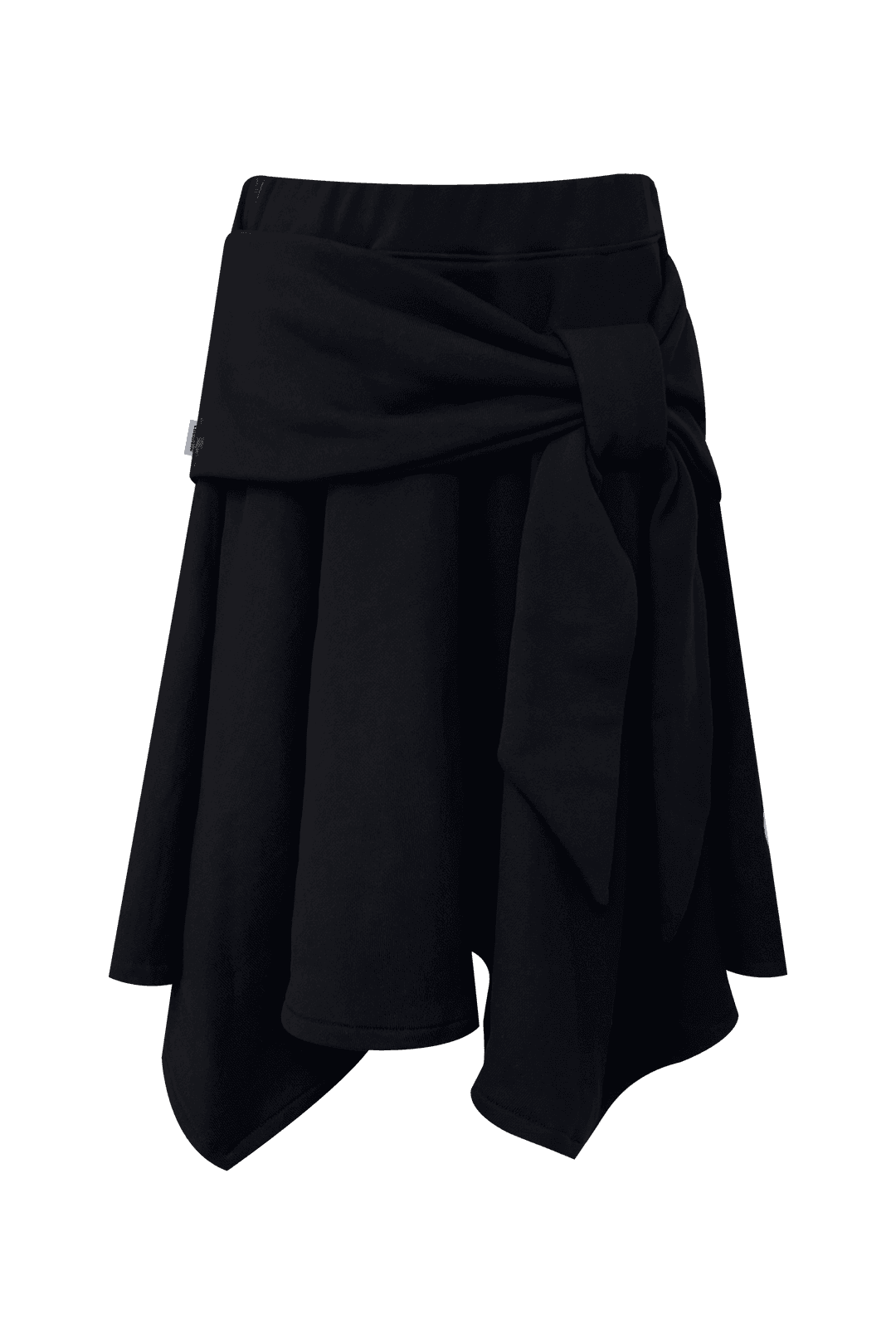 [03.20 순차 출고] BOW UNBALANCED SKIRT_LIGHT (BLACK)
