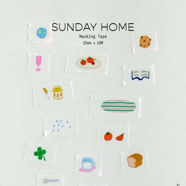Masking Tape : SUNDAY HOME