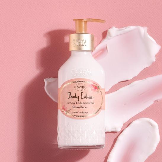 바디로션 바틀 그린로즈