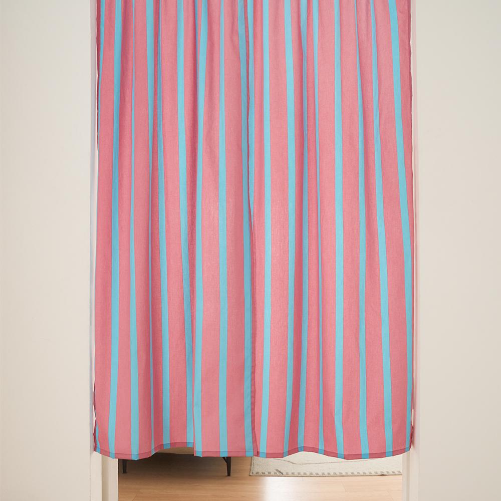 바사 트윌 커튼 코랄