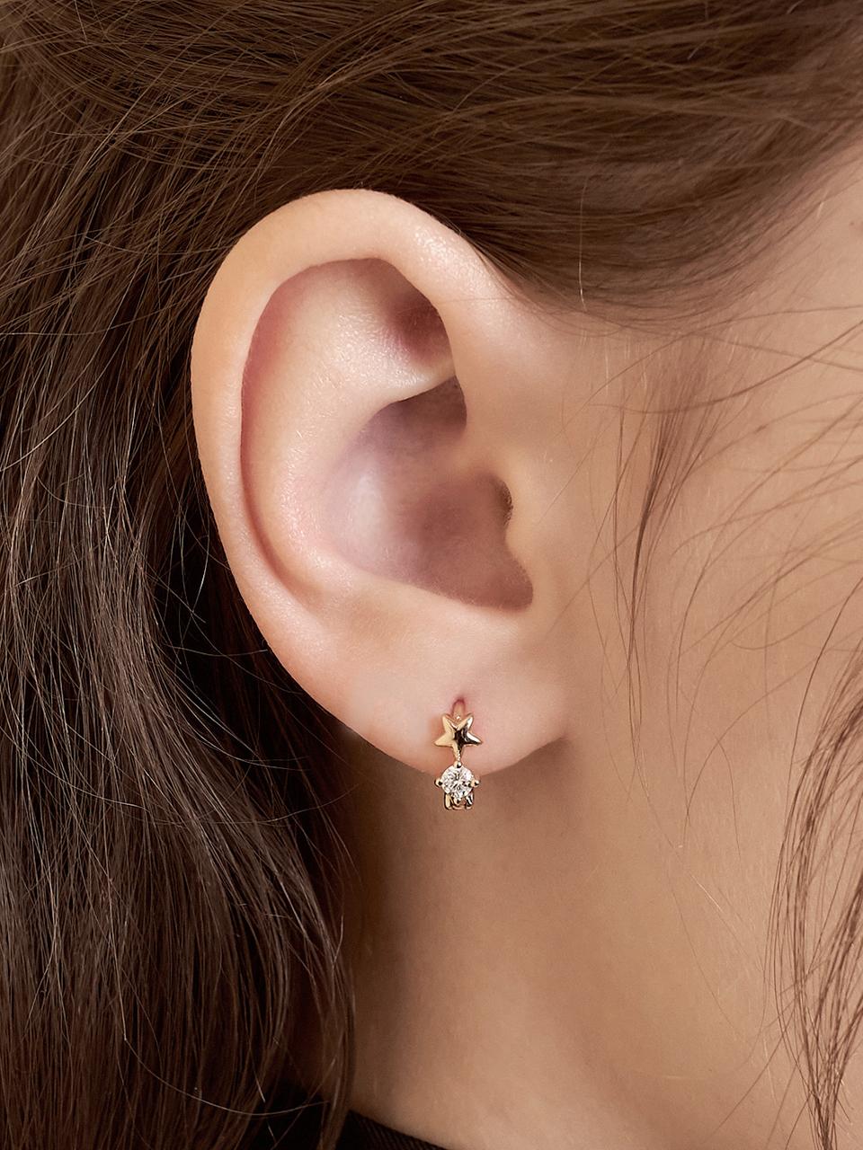 앵브록스 [예약배송 6/20 순차배송] stardust cubic earring