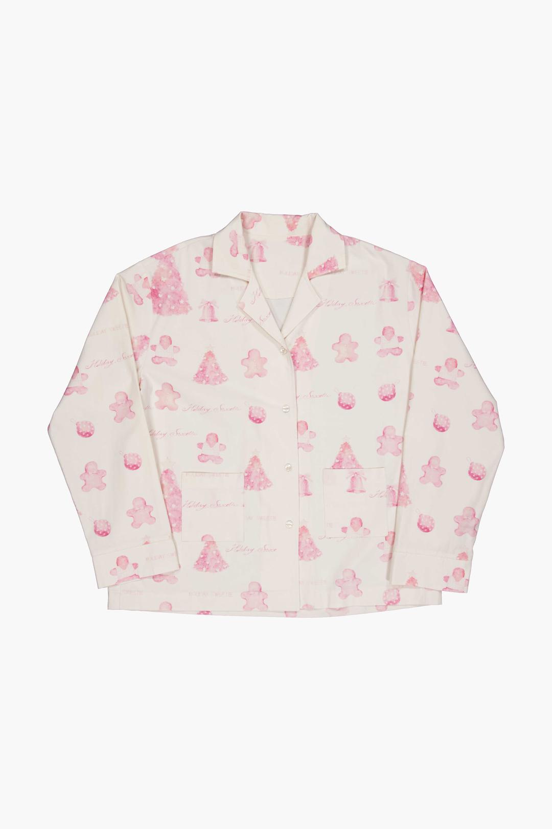 Sweetie Pajama Shirt_Cream