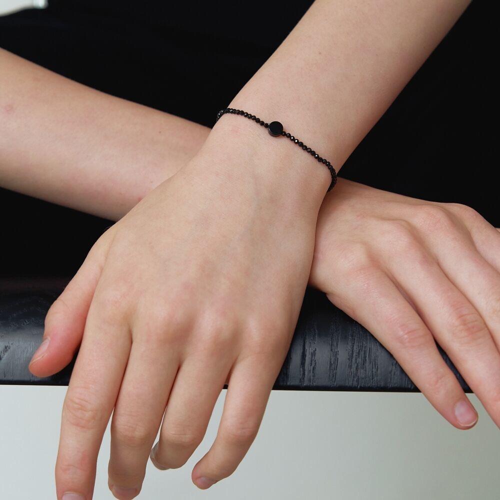 Black Spinel Bracelet