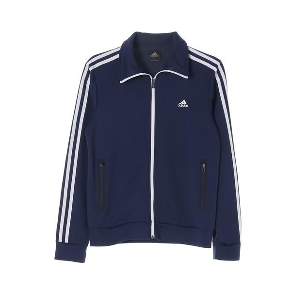 아디다스 (L)네이비 라인 집업