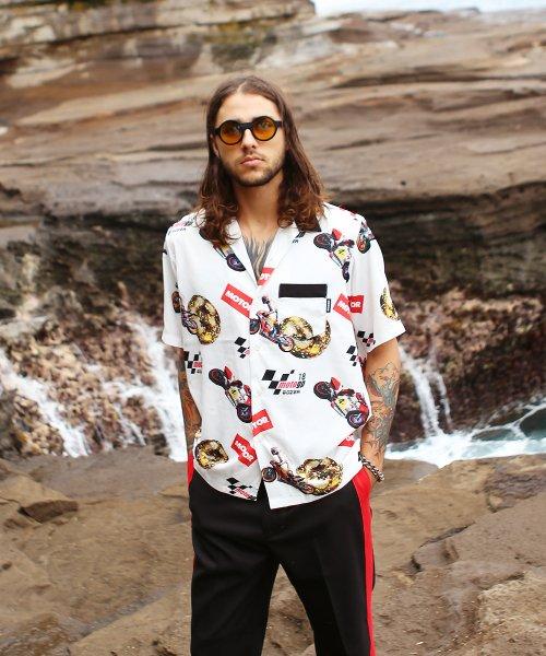MOTORBIKE HAWAIIAN SHIRT_WHITE