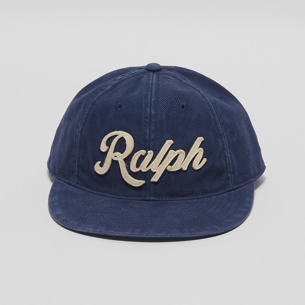 아플리케 트윌 볼 캡 (NAVY)