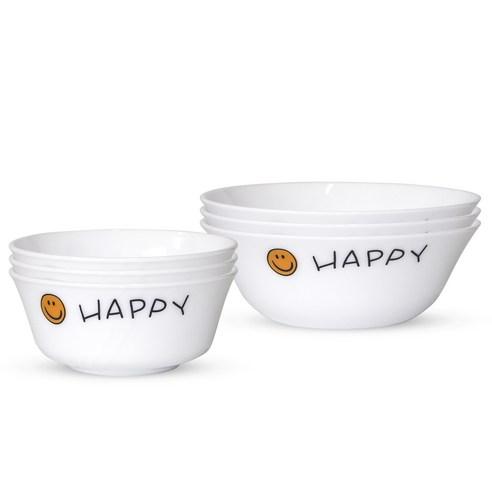 보르미올리 바칠레 해피위캔드 공기 대접 세트 - 공기/대접 | 쿠팡