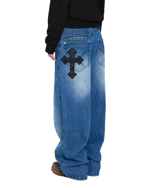 AKM CROS2 Denim Pants (Blue)