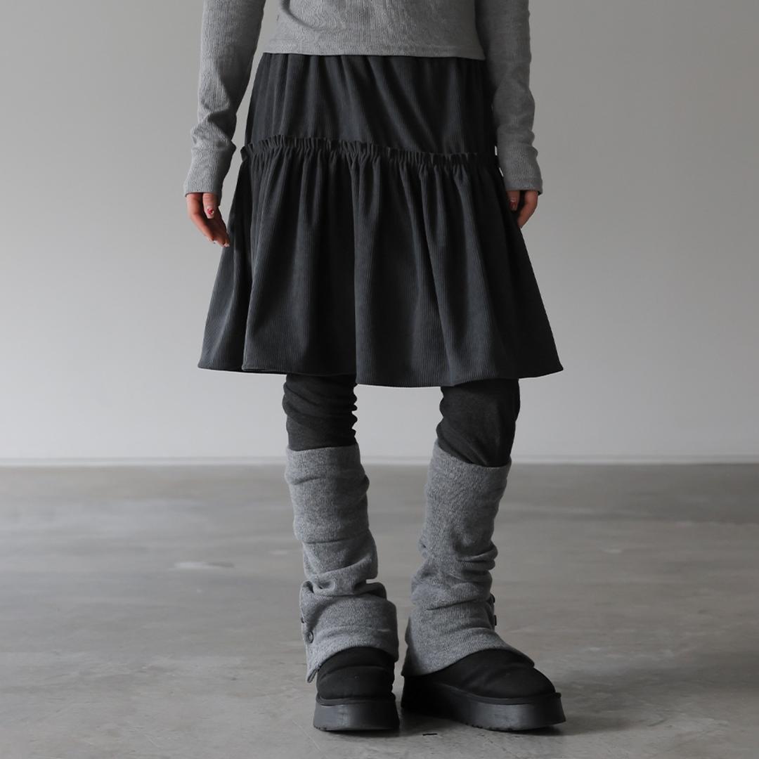 튜링 코듀로이 미디스커트