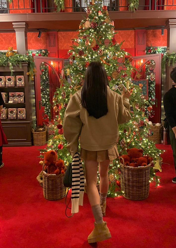 얼바닉 무스탕 / 오버핏무스탕 겨울무스탕 비건무스탕