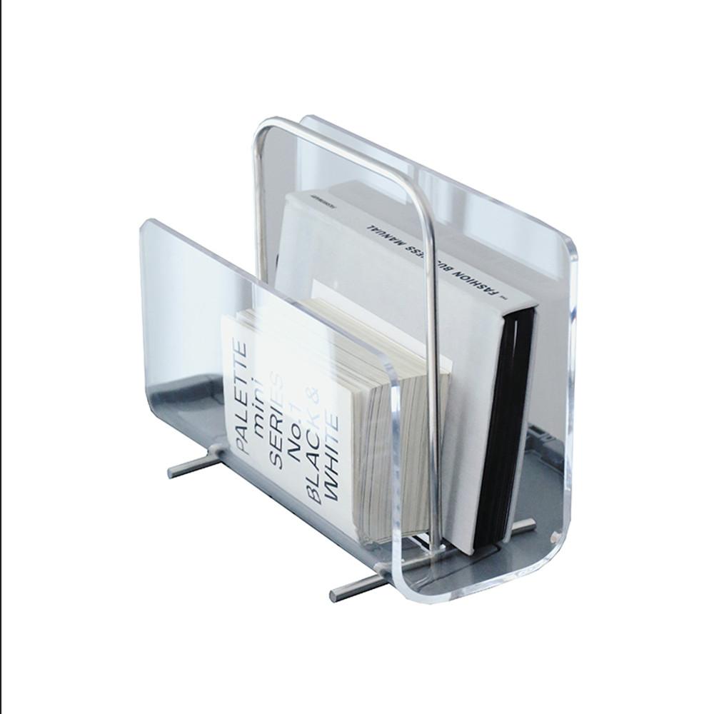 온어데일리 미드 센츄리 테이블 아크릴 투명 랙 책꽂이