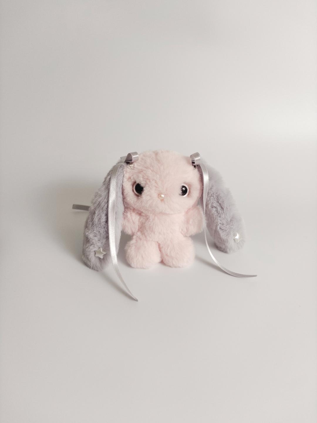 188 Yuu Petit star Pink with Pearl grey ears 10cm