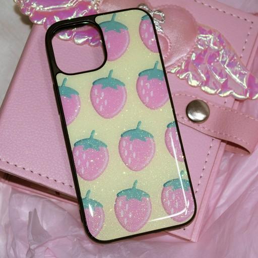 통통딸기 레진 폰케이스 (노랑)