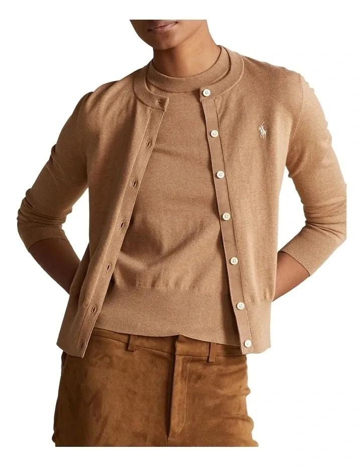 블프 재입고 할인 !! 가을 한정 폴로 우먼 피마코튼 가디건