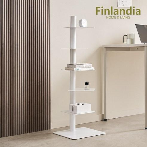 핀란디아 엘라인 스탠딩 6단 북선반 - 잡지꽂이 | 쿠팡