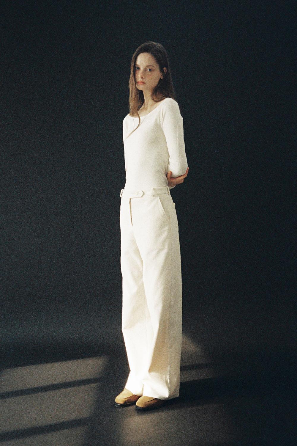 Benny Corduroy Pants (cream)
