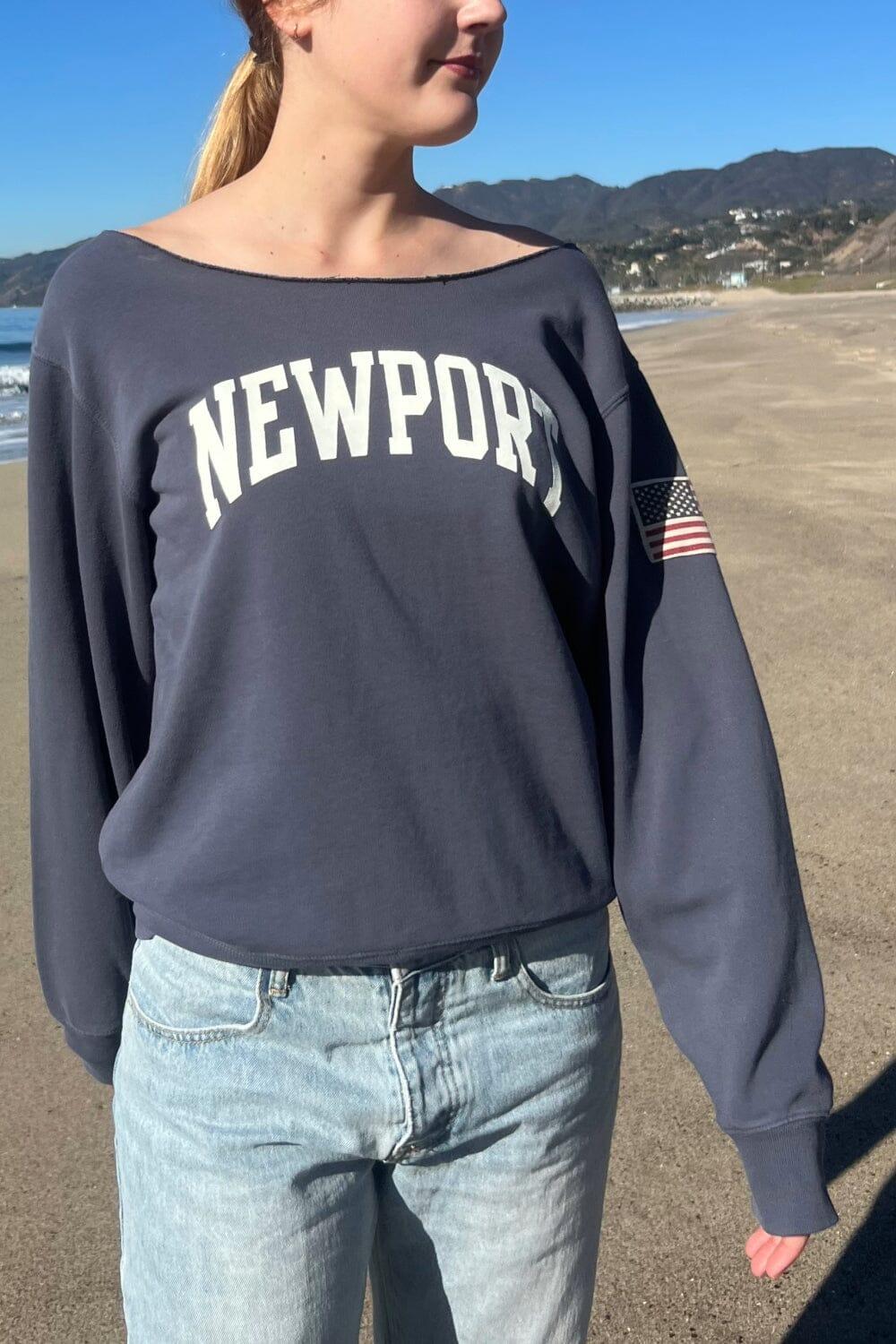 Stelle Newport Sweater - Faded Navy / Regular Fit