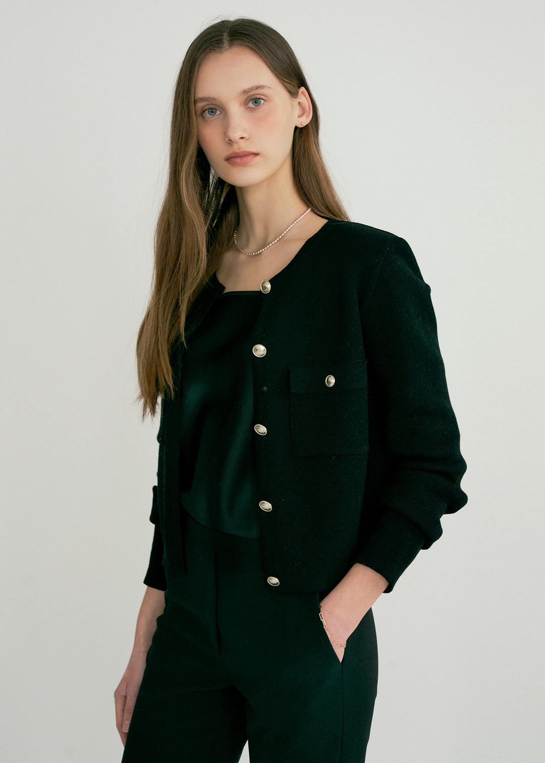 클래시 포켓 가디건