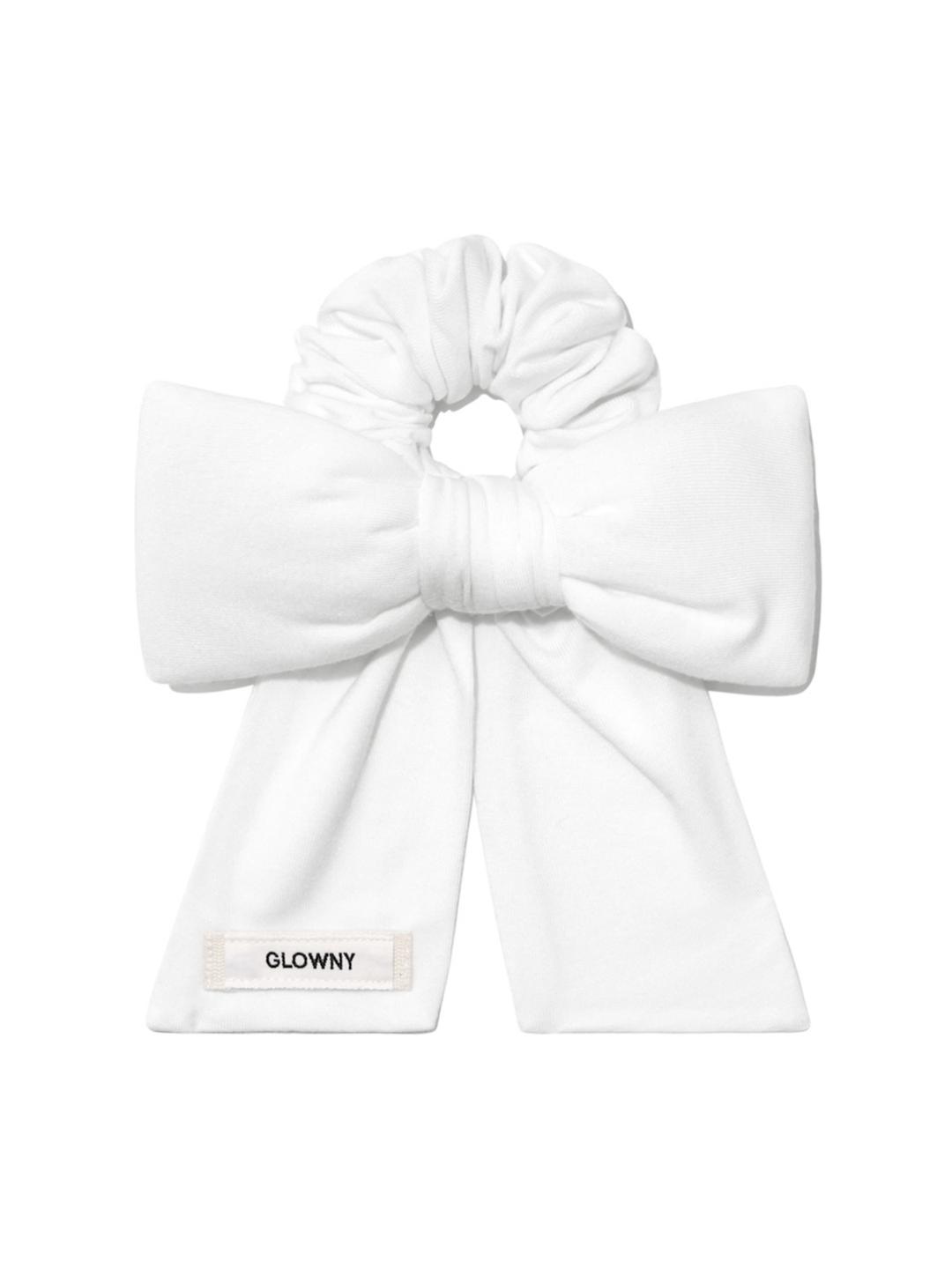 BOW SCRUNCHIE (WHITE)