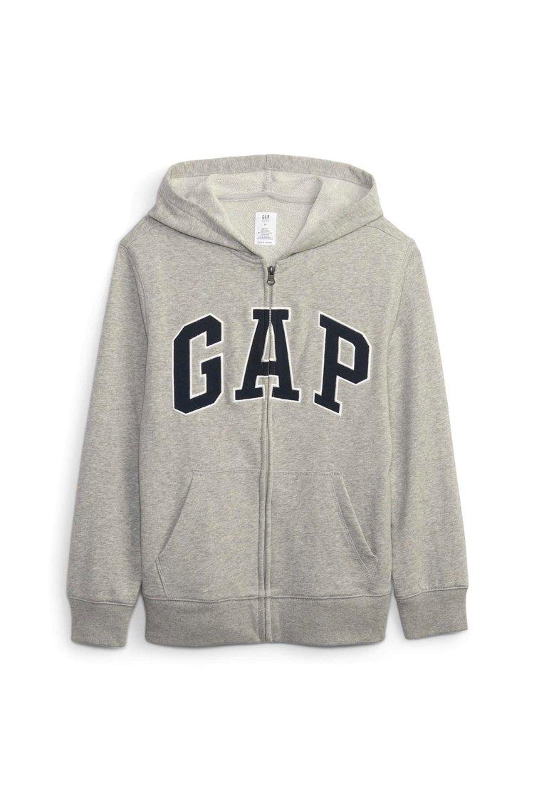 [키즈 남아 6-14세] 뉴 로고 패치 후드 집업