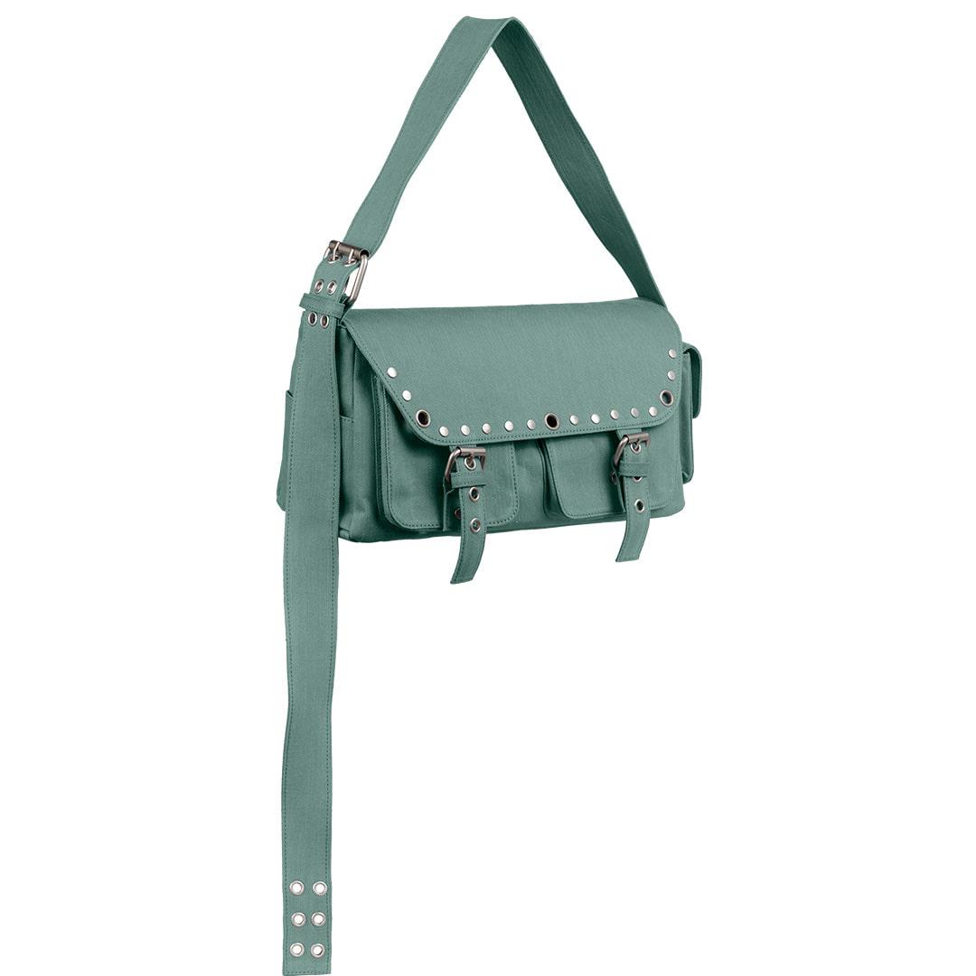 [11/20 예약발송] pocket stud shoulder bag-mint