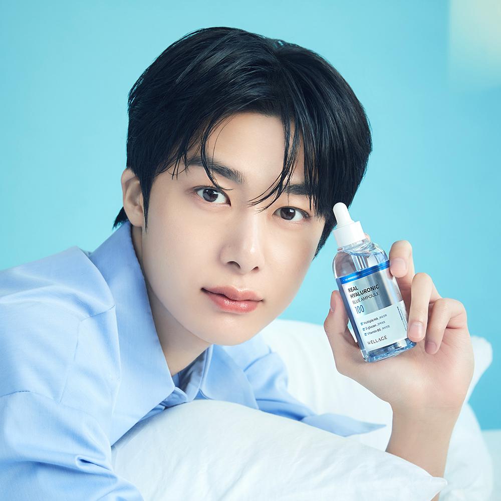 [화해어워드 1위 앰플] 웰라쥬 리얼 히알루로닉 블루 100 앰플 100ml / 속건조 / 수분보습 / 히알루론산
