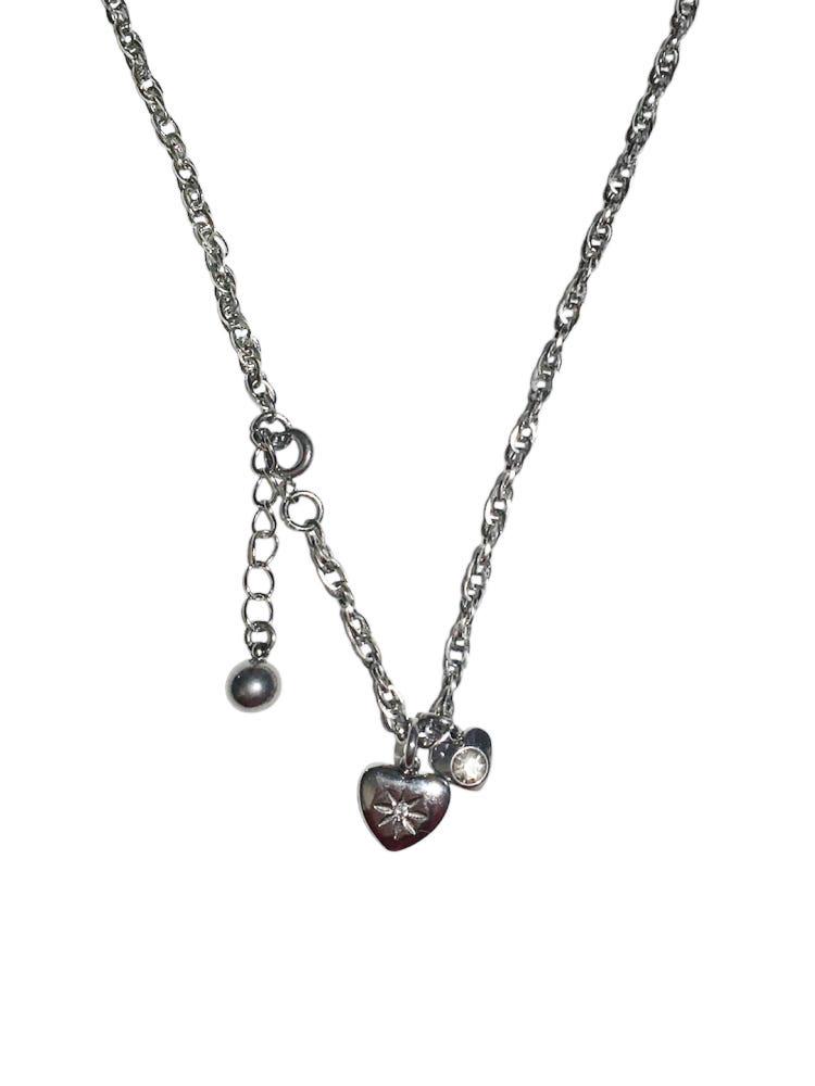 Two Hearts Necklace