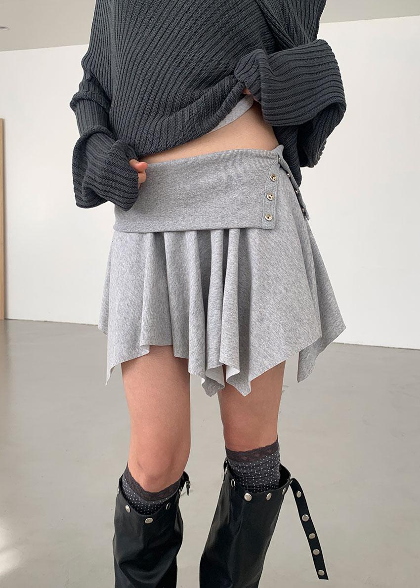 FOLDING HOOL SKIRT (3color)