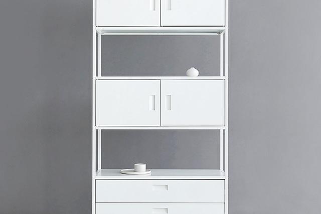 SHELVY 선반수납장 90180 3colors