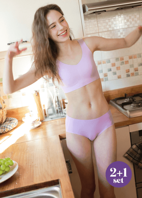 [3PACK]언더웨어 컴포터블 노와이어 심리스 팬티 (컬러 선택)